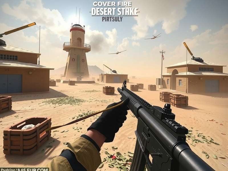 Cover Fire Desert Strike Gameplay Screenshot